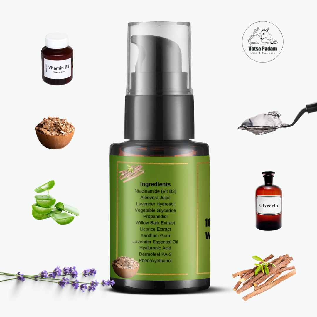 10% Niacinamide Serum with Willow Bark Extract